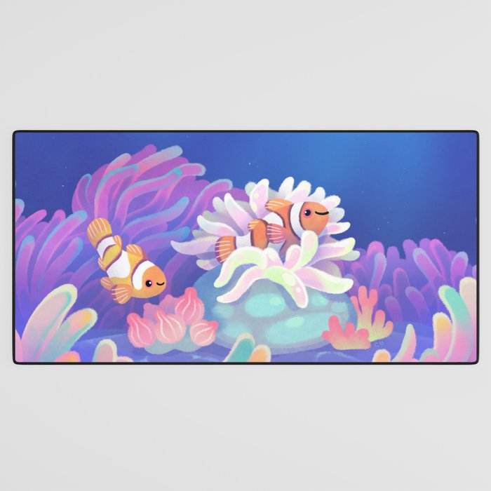 Clown fish Desk Mat Gallery Image 3