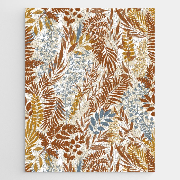 Leafy autumn forest B Jigsaw Puzzle Gallery Image 1