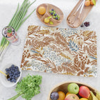 Leafy autumn forest B Cutting Board Gallery Image 2