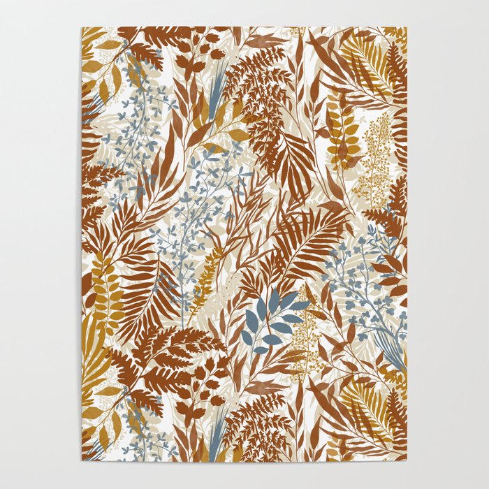 Leafy autumn forest B Poster Gallery Image 4