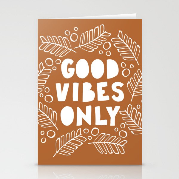 Good Vibes Only | Copper Stationery Card Gallery Image 2