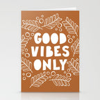 Good Vibes Only | Copper Stationery Card Gallery Image 2