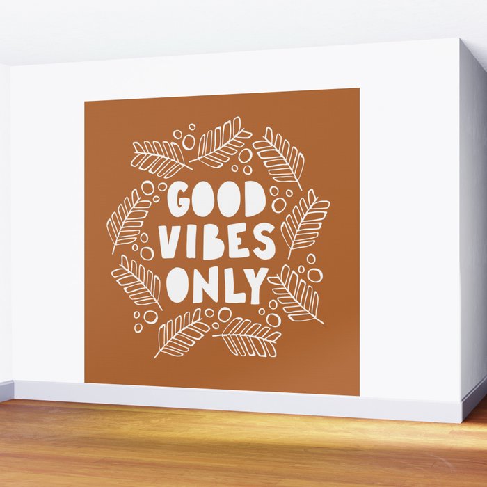 Good Vibes Only | Copper Wall Mural Gallery Image 2