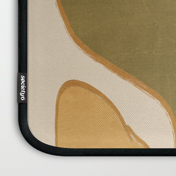 Modern Abstract Minimal Shapes 123 Laptop Sleeve Gallery Image 3