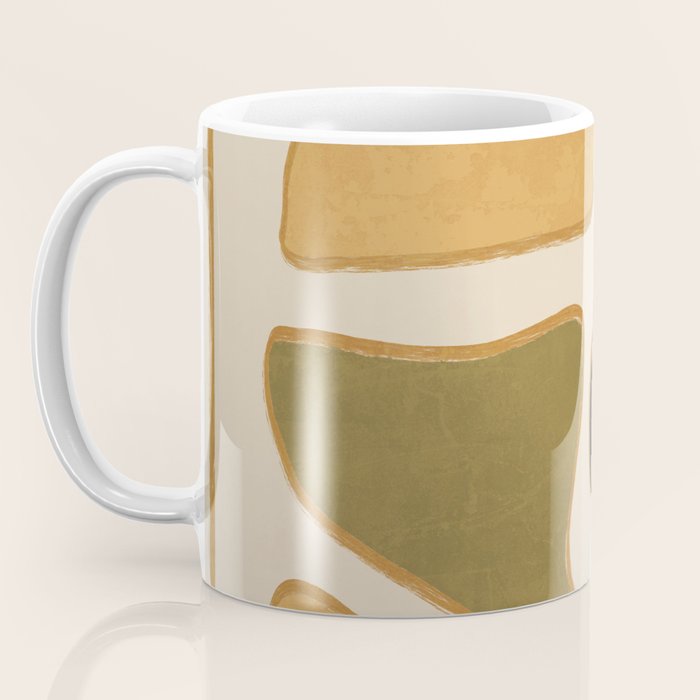 Modern Abstract Minimal Shapes 123 Coffee Mug Gallery Image 3
