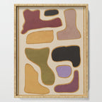 Modern Abstract Minimal Shapes 123 Serving Tray Gallery Image 1