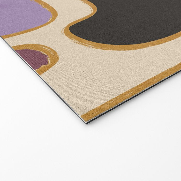 Modern Abstract Minimal Shapes 123 Welcome Mat Gallery Image 2