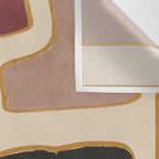 Modern Abstract Minimal Shapes 123 Wall Tapestry Gallery Image 3