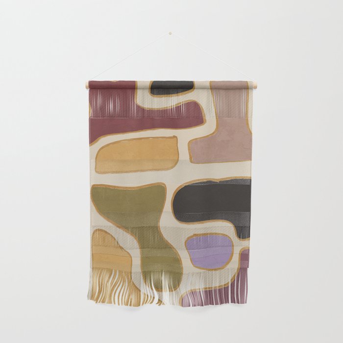 Modern Abstract Minimal Shapes 123 Wall Hanging Gallery Image 1