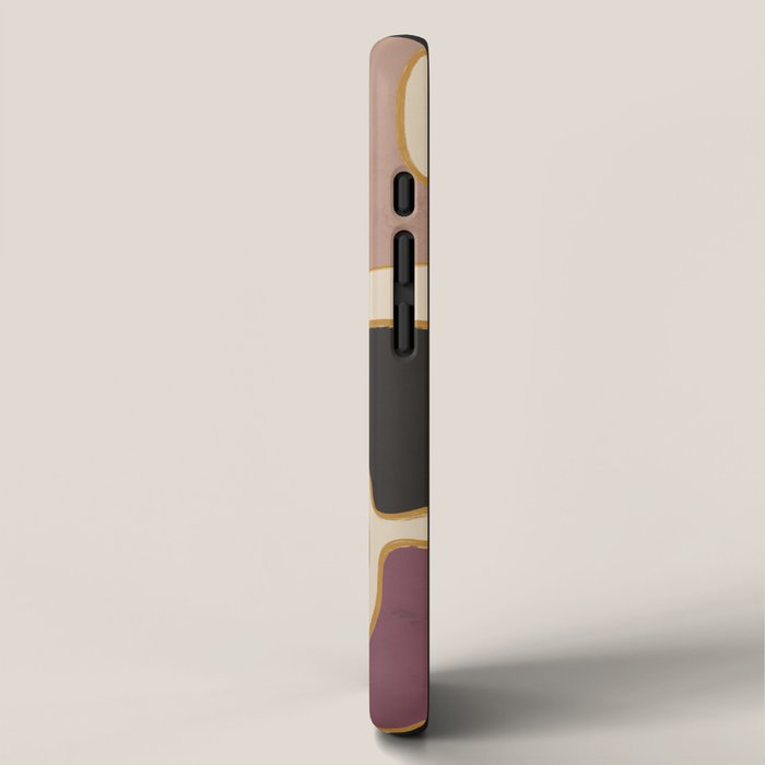 Modern Abstract Minimal Shapes 123 iPhone Case Gallery Image 2