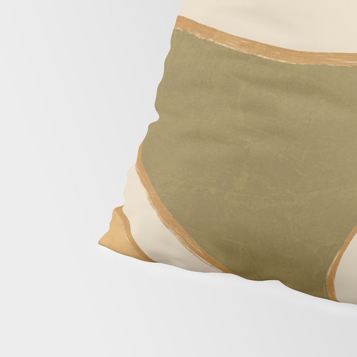 Modern Abstract Minimal Shapes 123 Pillow Sham Gallery Image 4