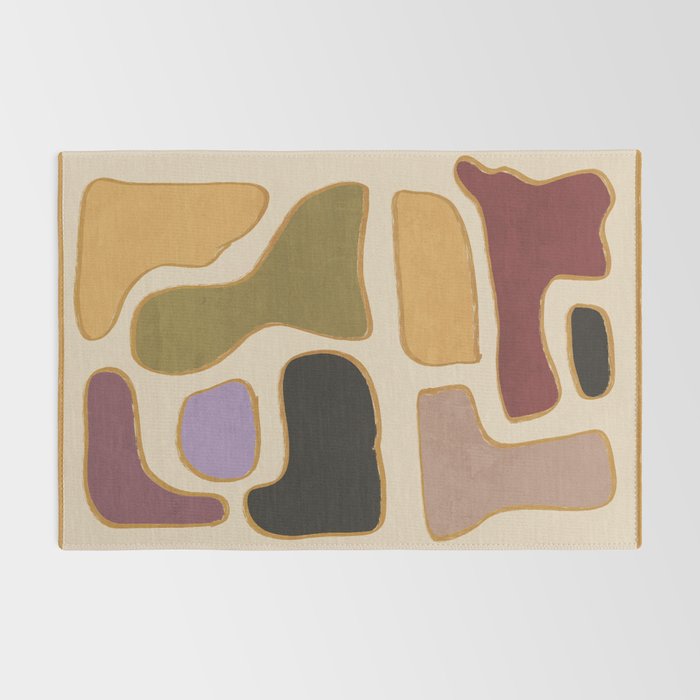 Modern Abstract Minimal Shapes 123 Rug Gallery Image 2
