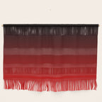 Black Red Neon Nights Ombre Wall Hanging Gallery Image 1