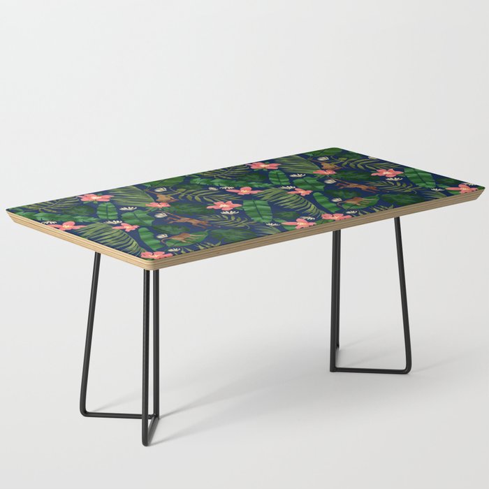 Tropical Garden - Dark Blue Coffee Table Gallery Image 1