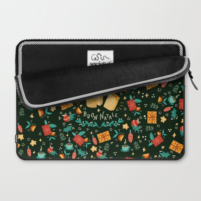 Merry Christmas panettone  Laptop Sleeve Gallery Image 2