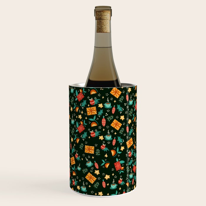 Merry Christmas panettone  Wine Chiller Gallery Image 2