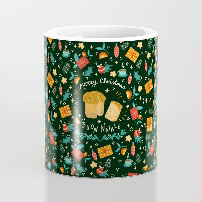 Merry Christmas panettone  Coffee Mug Gallery Image 4