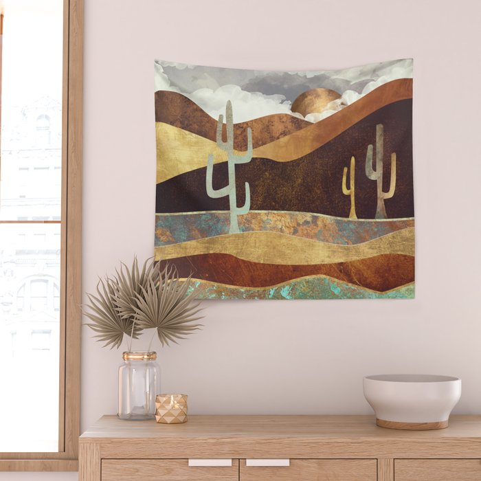 Patina Desert Wall Tapestry Gallery Image 2