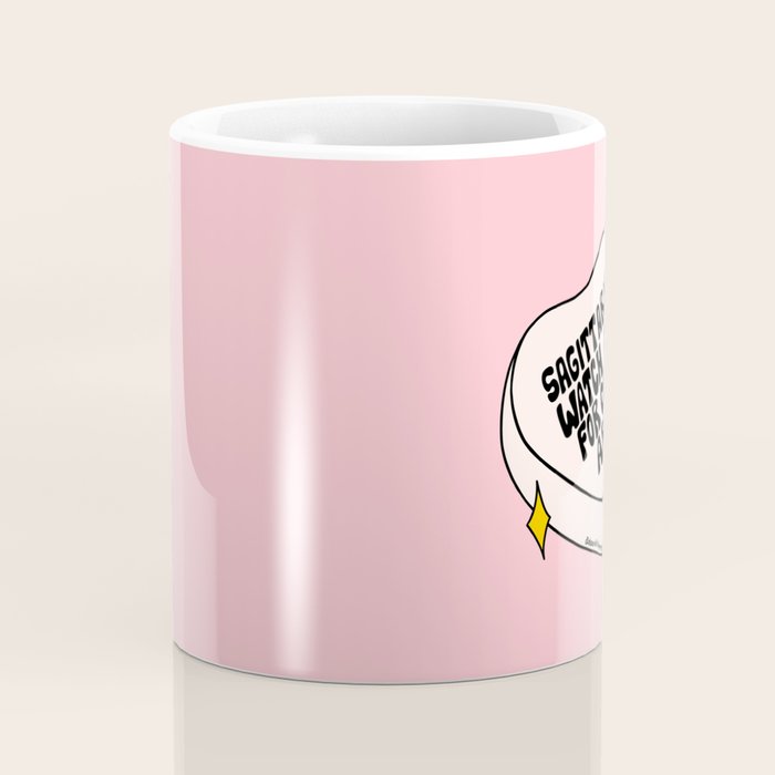 Sagittarius Conversation Heart Coffee Mug Gallery Image 4