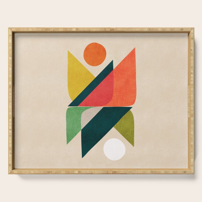 Reflection (of time and space) Serving Tray Gallery Image 1