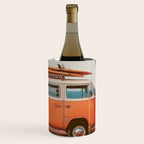 Surf Van I - Vintage Coastal Adventure Print Wine Chiller Gallery Image 3