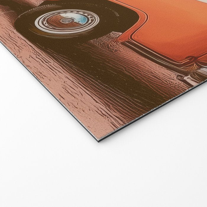 Surf Van I - Vintage Coastal Adventure Print Welcome Mat Gallery Image 2