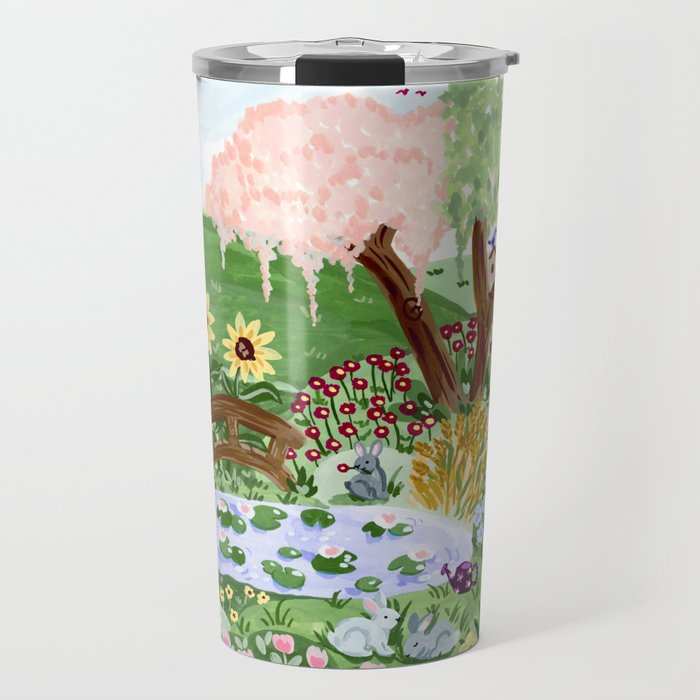 English Garden Travel Mug Gallery Image 1