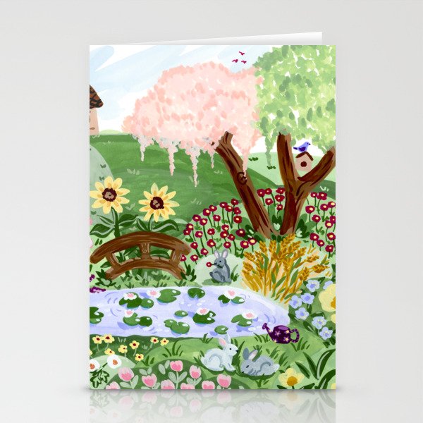 English Garden Stationery Card Gallery Image 2