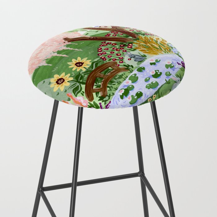 English Garden Stool Gallery Image 2