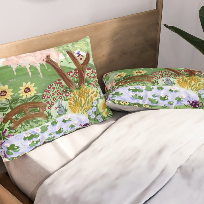 English Garden Pillow Sham Gallery Image 2