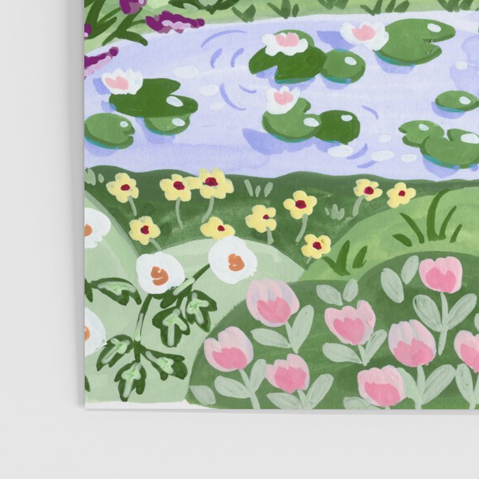English Garden Poster Gallery Image 3