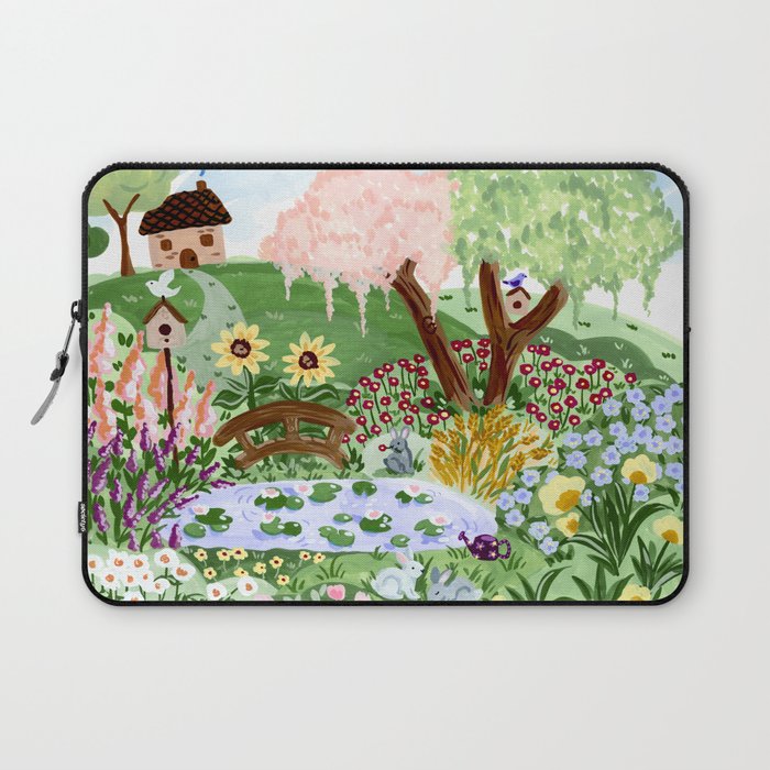 English Garden Laptop Sleeve Gallery Image 1