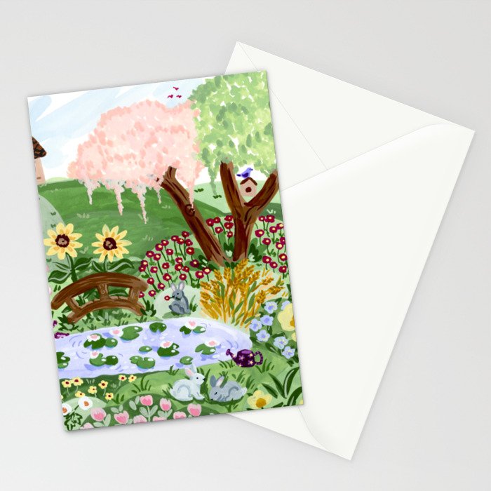 English Garden Stationery Card Gallery Image 2