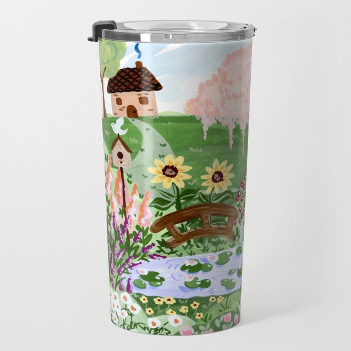 English Garden Travel Mug Gallery Image 3