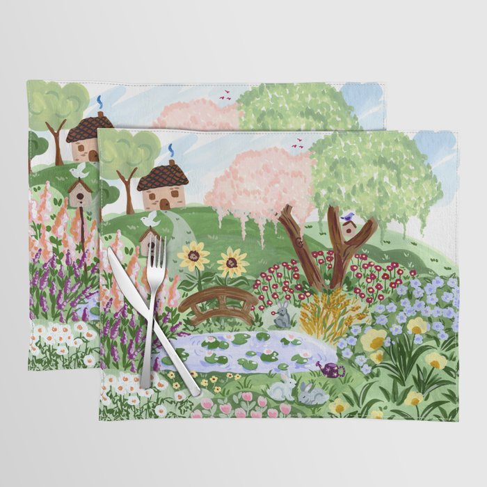 English Garden Placemat Gallery Image 1