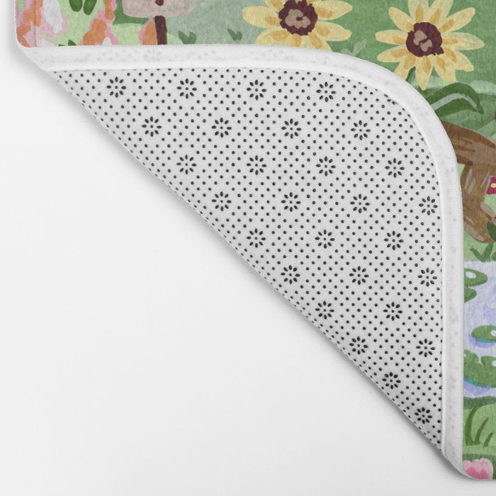 English Garden Bath Mat Gallery Image 2