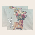 Flower-ism - Bouquet Pot Head Placemat Gallery Image 1