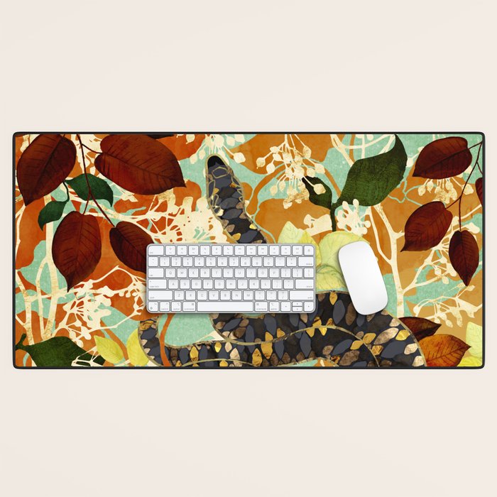 Fall Serpent Garden Desk Mat Gallery Image 1