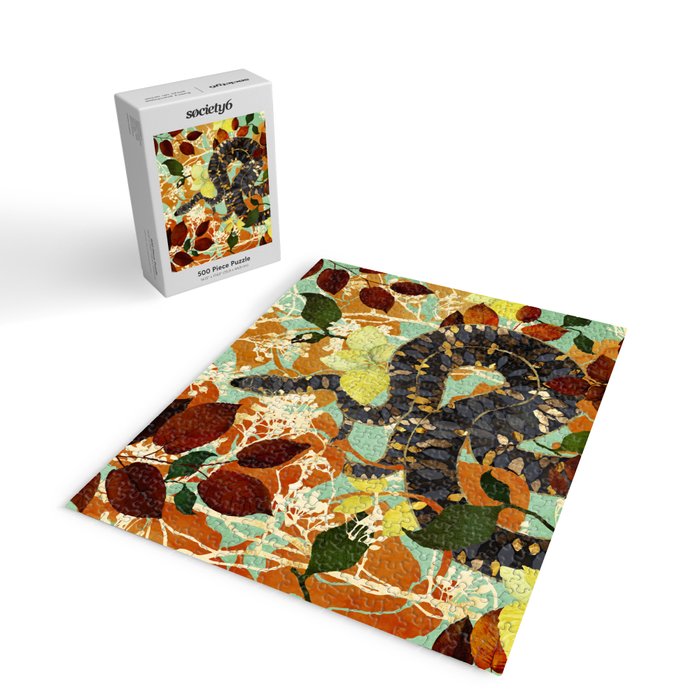 Fall Serpent Garden Jigsaw Puzzle Gallery Image 2