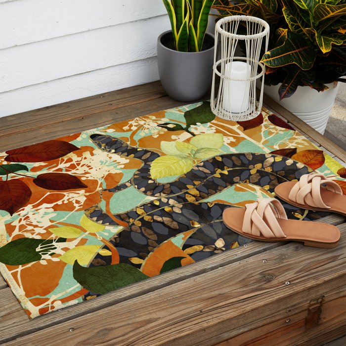Fall Serpent Garden Outdoor Rug Gallery Image 2