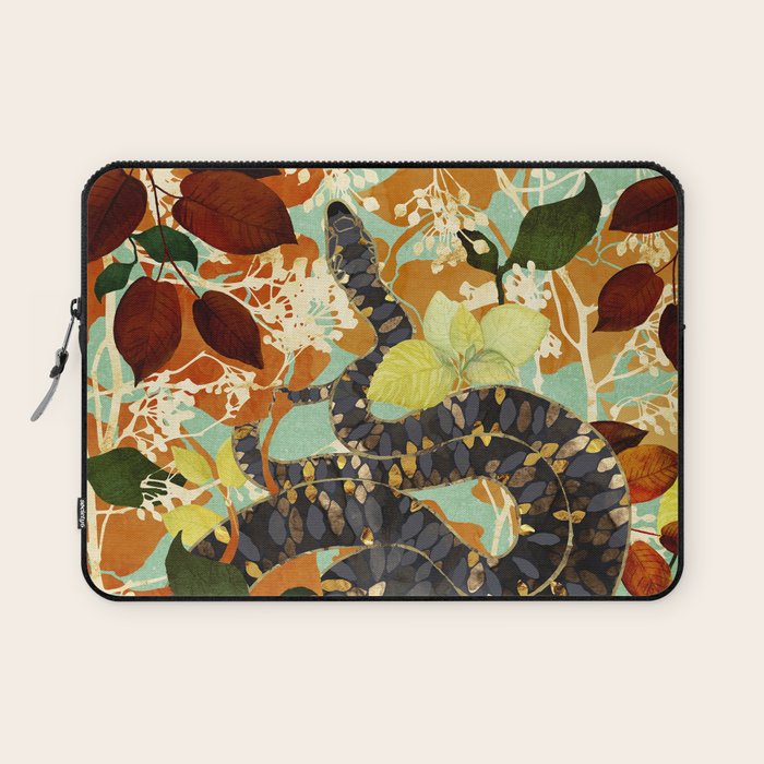 Fall Serpent Garden Laptop Sleeve Gallery Image 1