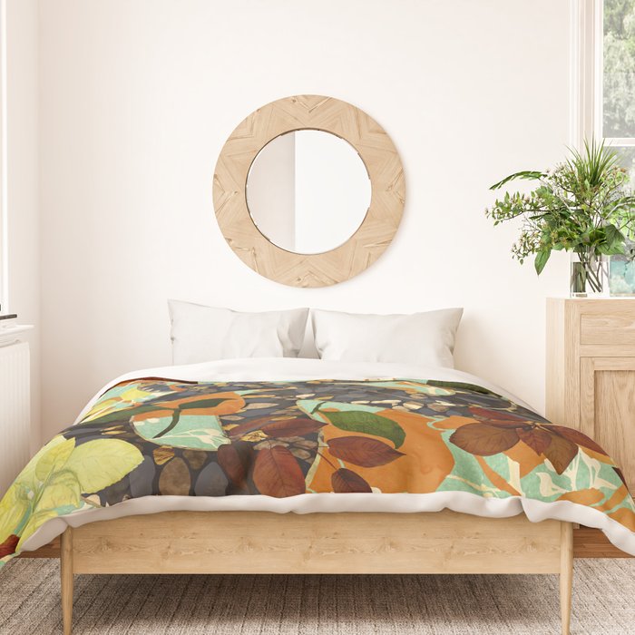 Fall Serpent Garden Duvet Cover Gallery Image 3