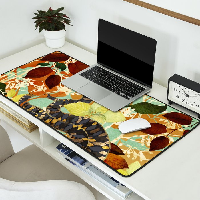 Fall Serpent Garden Desk Mat Gallery Image 2