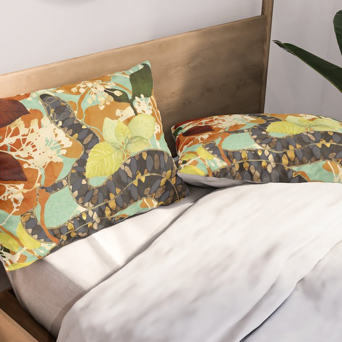 Fall Serpent Garden Pillow Sham Gallery Image 2