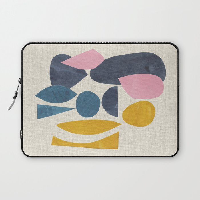 Gold Among Rocks Laptop Sleeve Gallery Image 1