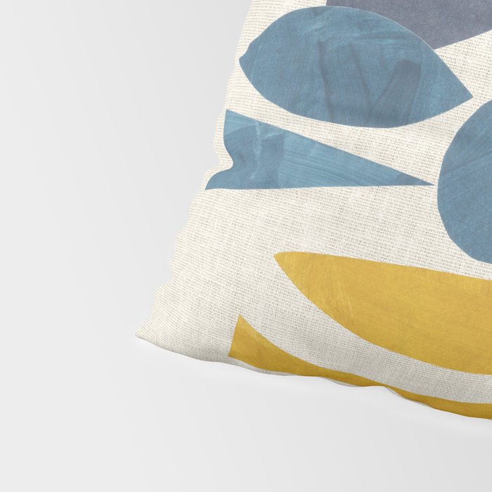 Gold Among Rocks Pillow Sham Gallery Image 4