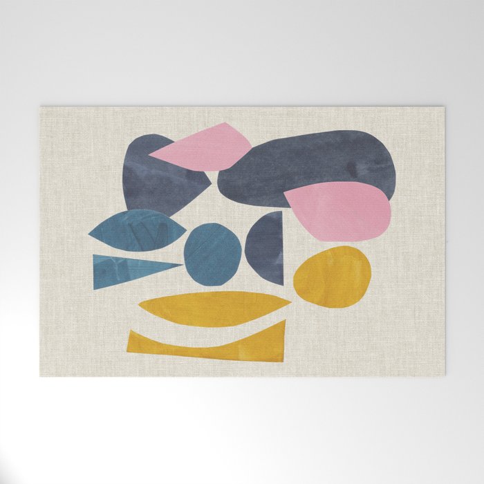 Gold Among Rocks Welcome Mat Gallery Image 1