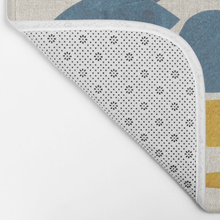 Gold Among Rocks Bath Mat Gallery Image 2