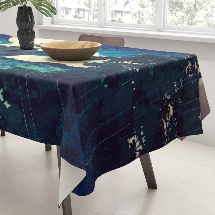 Under the Rain in Doyi - Nature Landscape Tablecloth Gallery Image 3