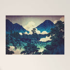 Under the Rain in Doyi - Nature Landscape Welcome Mat Gallery Image 1